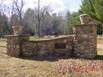 Entrance to the cemetery