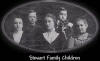 John & Ella Stewart Children: L to R: Marjorie Ann, John Malcolm, Ella Gertrude, Kenneth Archibald & Mary Elizabeth Stewart Taken circa 1900 Submitted by T. Stewart tstewart@chorus.net