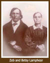 Zebulon Lamphear 1810?-1893 and his wife, Betsy (Heir) Lamphear 1814-1897 Submitted by K. Ledbetter kledbett@earthlink.net