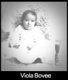 Daughter of George and Olive Bovee. Submitted by P. Vaughan pajolova@hotmail.com