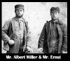 Mr. Albert Miller and Mr. Ernst taken approx. 1890's  Would like to make contact with relatives of these men.  Photo submitted by Mark   MarkPapucho@aol.com 