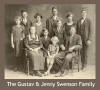 Gustav & Jenny Swenson Family Photo submitted by B. Nelson kozjlrjr@yahoo.com