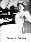 Elizabeth "Libby" Borham. This is when Elizabeth had reached the height of her profession as Superintendent of Nurses at The Chicago Baptist Hospital about 1907-08. Married Frank Buck. Submitted by P. Borham  Bpaborham@aol.com
