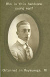 Circa 1920 Identied April 2007 as Geo. Washington Bennett by John Galles of Fitchburg, WI