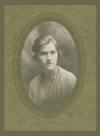 Circa 1920 Identied April 2007 as Verna Elizabeth Weisbrod wife of Geo. Washington Bennett by John Galles of Fitchburg, WI