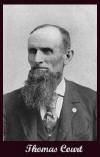 Thomas Court   Photo from Commemorative Biographical Record of the Upper Wisconsin Counties of: Waupaca, Portage, Wood, Marathon, Lincoln, Oneida, Vilas, Langlade and Shawano by Chicago: J. H. Beers & Co.  1895 Complete biography can be seen at http://cgi.rootsweb.com/~genbbs/genbbs.cgi/USA/Wi/WaupacaBios