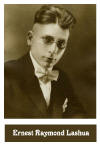 Son of Edward and Elizabeth Lashua.  Ernest Raymond5 Lashua (Edward4, Jeremiah3, Francis2, Baptiste1) was born September 1898 in Wisconsin, and died 07 June 1973 in Port Townsend, Jefferson County,Washington.  He married Nellie Teresa Stenbeck, daughter of Hjalmar Stembaek and Janna Stenbaek.  She was born 11 November 1898 in Kongsberg, Buskerud, Norway, and died 17 January 1941 in Port Townsend, Jefferson County,Washington.  Submitted by Pam Wilson kc7pme@tscnet.com and Don Yantz