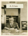 A. O. Lee was a much respected principal of Scandinavia High School Photo taken ca 1940 Submitted by Merri Beth Nord nordr@earthlink.net