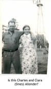 Is this Charles and Clara (Sines) Allender? Submitted by P. Vaughan  pajolova@hotmail.com