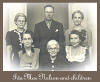 Children of John and Ida Mae (Henry) Nelson Front L to R: Effie (John) Loss, Mother Ida Mae & Minnie Nelson Back L to R: Fannie (Walter) Davis, Roy Nelson & Nellie (Edson)  Guerin Photo taken circa 1940 Submitted by M. Johnson mjohnson80@adelphia.net 