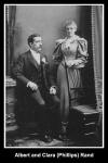 Albert and Clara (Phillips Rand) of Bear Creek. Circa 1900 Photo submitted by Kathy Reeve  dtchaussie@earthlink.net