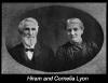 Hiram & Cornelia Lyon  From "A Standard History of Waupaca County Wisconsin" by John M. Ware 1917